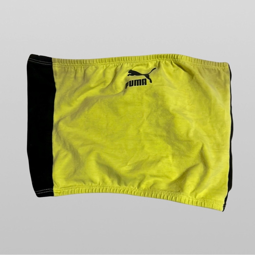 Yellow Puma Tube Top